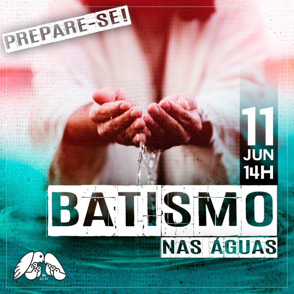 Palavras de Jesus Quem crer e for batizado será salvo Paz e Vida