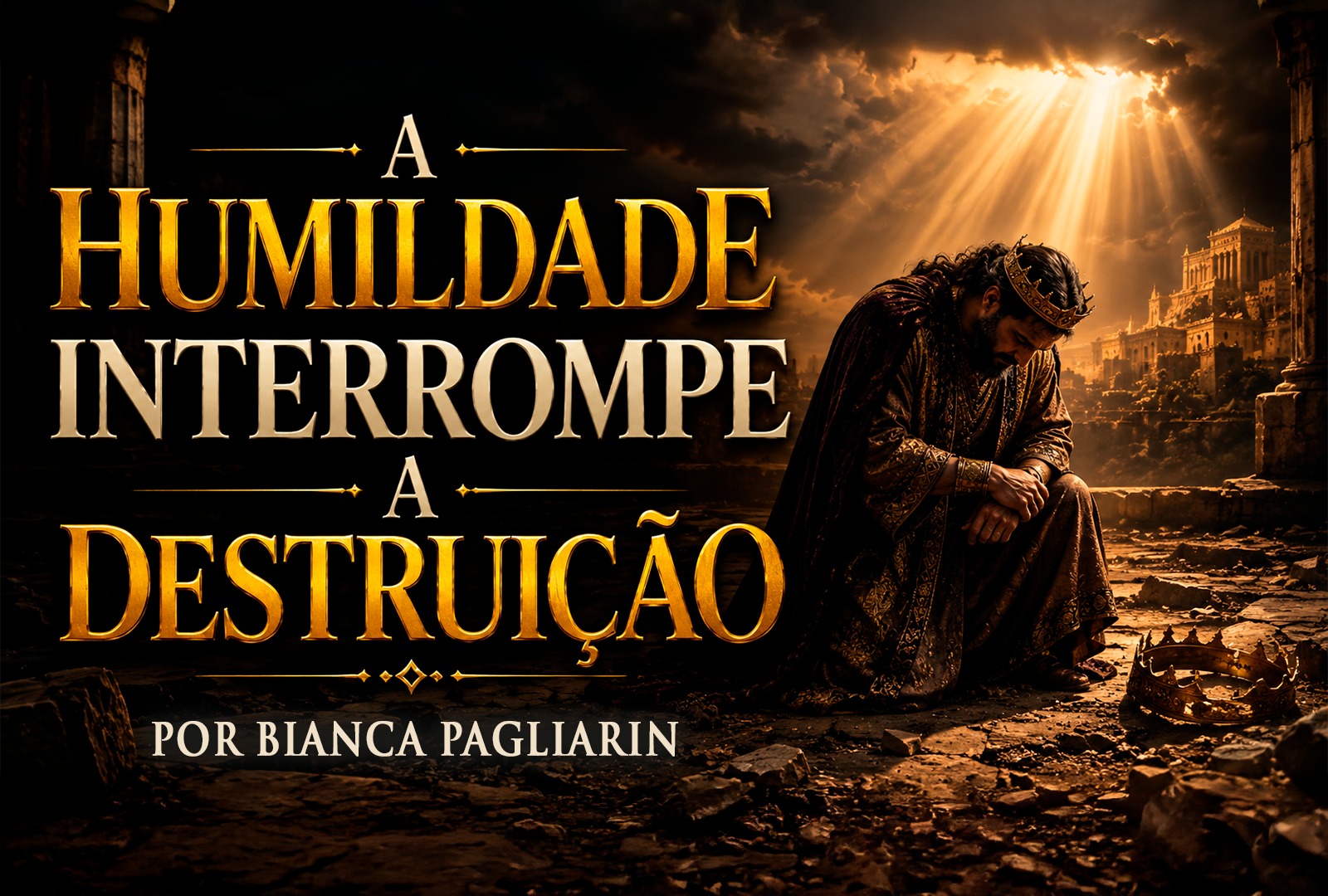 A Humildade Interrompe a Destruição