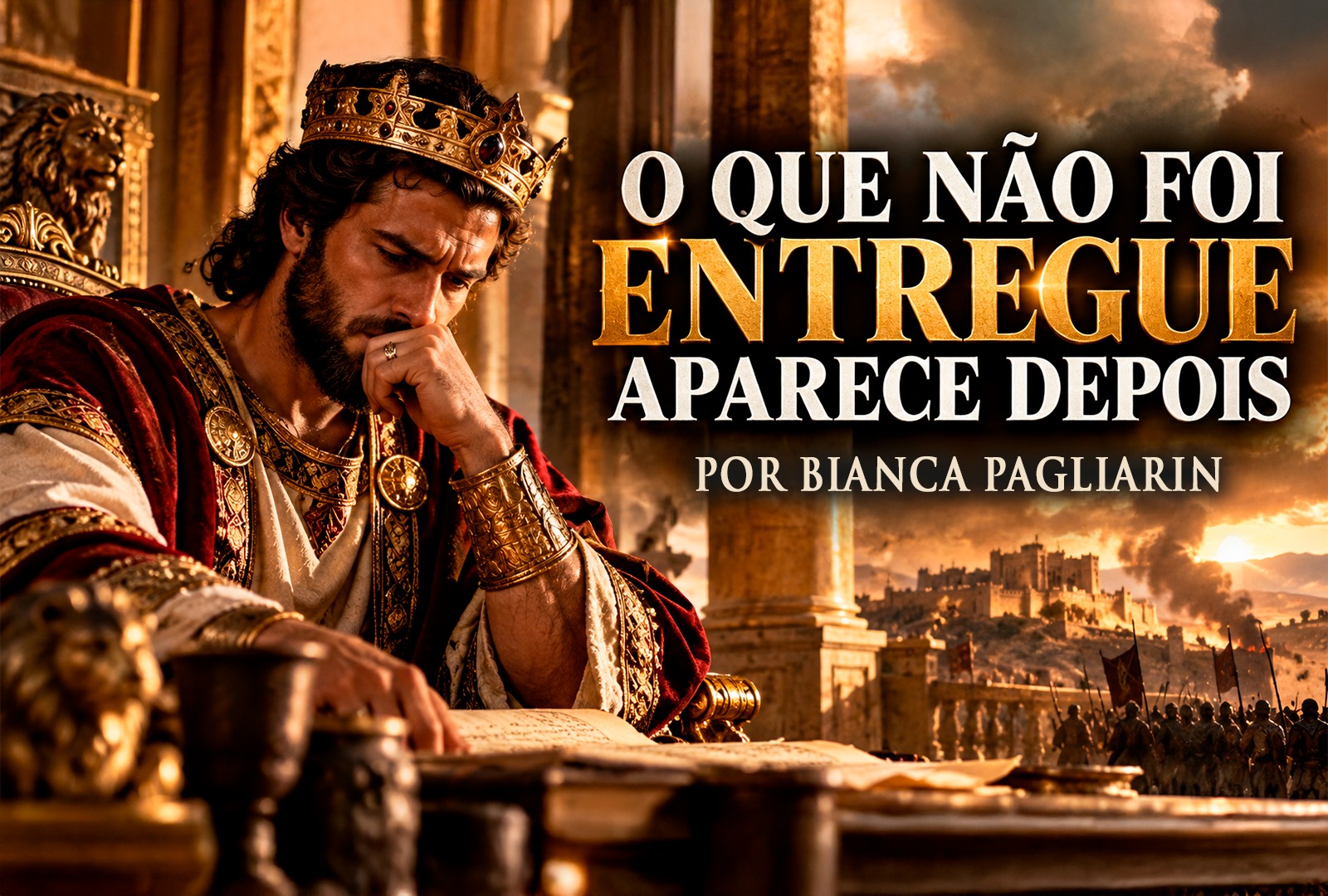O QUE NÃO FOI ENTREGUE APARECE DEPOIS